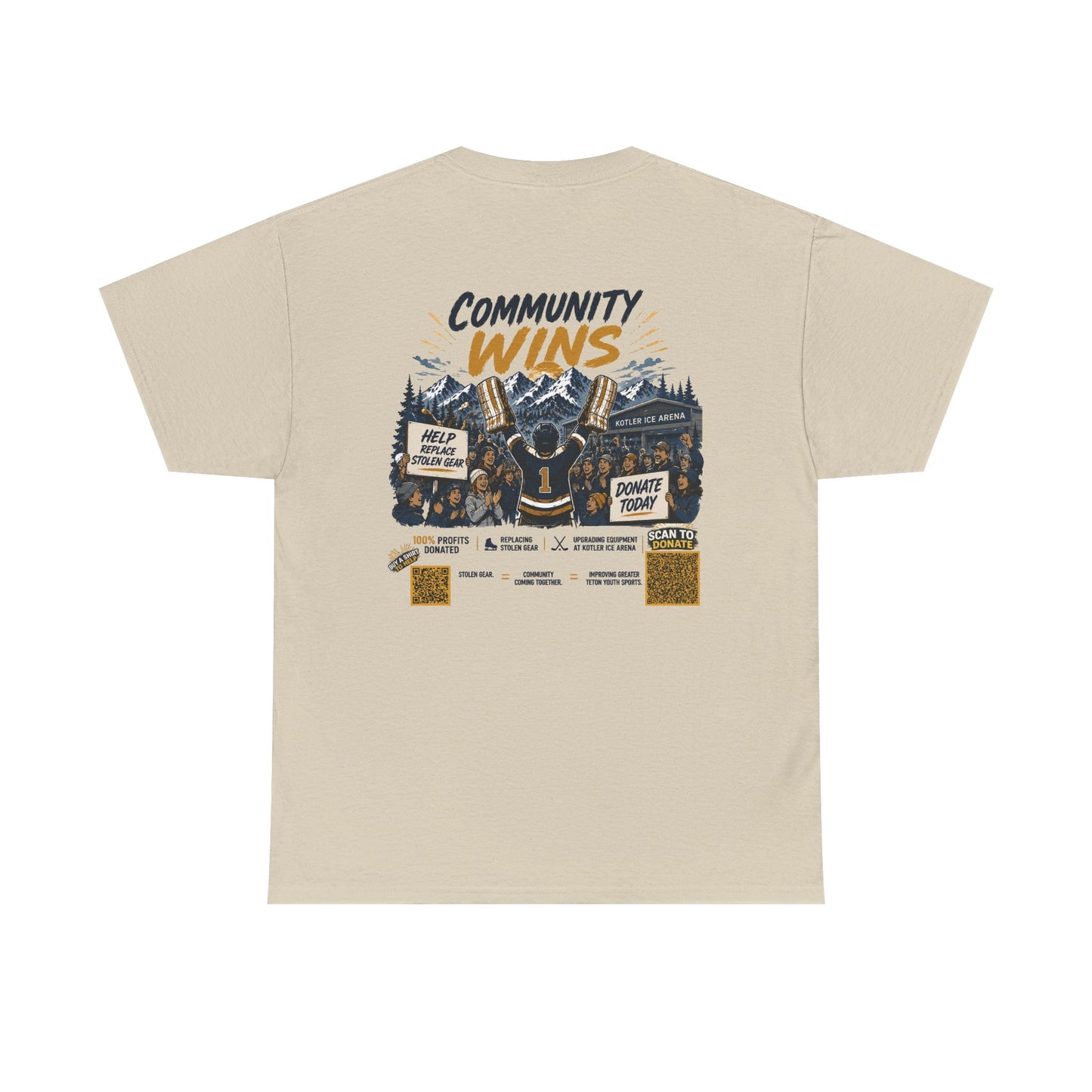 SRA: Community Wins 100% Net Profits Donated