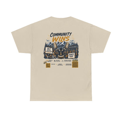 SRA: Community Wins 100% Net Profits Donated