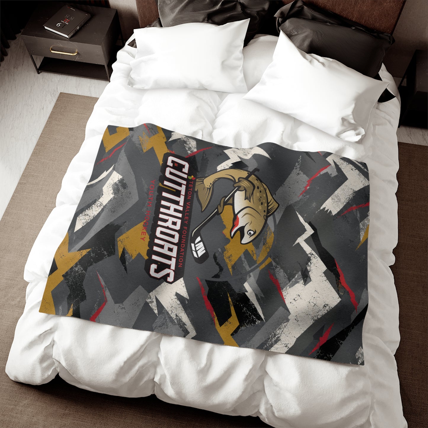 Clutthroats Premium Sweatshirt Blanket